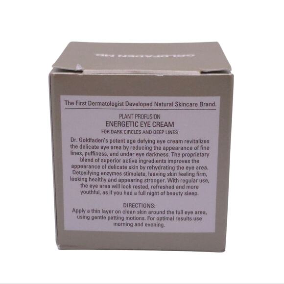 Goldfaden MD Plant Profusion Energetic Eye Cream - Picture 3 of 6